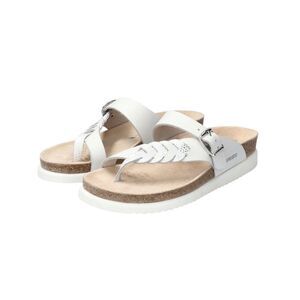 Mephisto Heleonore Toe Post Sandal White Sandanyl/condor Size EU42/US11-12, NWT